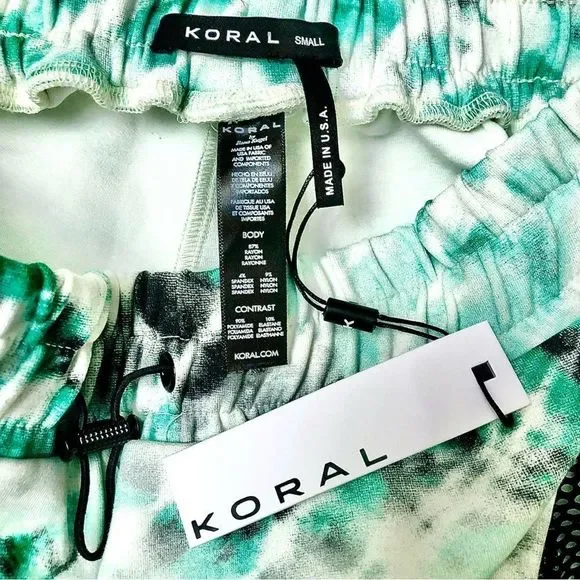 Koral Revolve Power Dive Green shorts - Picture 3 of 16